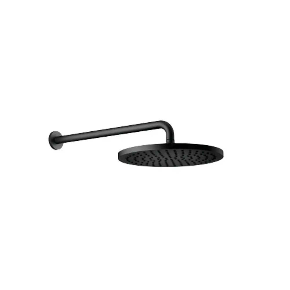DORNBRACHT Regenbrause mit Wandanbindung SERIENSPEZIFISCH 28679970 300 mm Schwarz matt, 28679970-33 Galeriebild 1